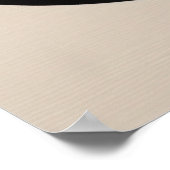 抽象芸術の線と円モダンのアートinベージュ ポスター (角)