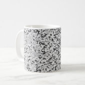 抽象芸術の美しい色B-N1 コーヒーマグカップ (正面左)