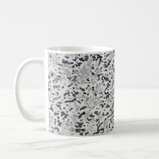 抽象芸術の美しい色B-N1 コーヒーマグカップ (左)
