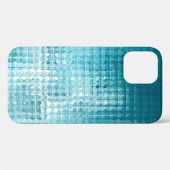 抽象芸術の美しい青エレガント色の背景 Case-Mate iPhoneケース (裏面 (横))