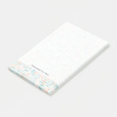 抽象芸術の背景に小さな点が混在する ポストイット (アングル)