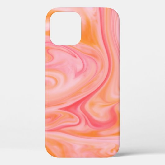 抽象芸術の背景テクスチャ(渦巻きまたは流れ) Case-Mate iPhoneケース (裏面)