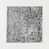 抽象芸術の背景モノクロテクスチャ。イメージ タペストリー (正面(横))