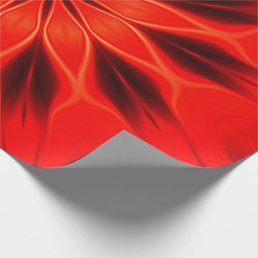 抽象芸術の背景幾何学的な東洋の万華鏡 ラッピングペーパー (角)