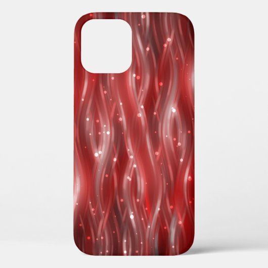 抽象芸術の背景波と Case-Mate iPhoneケース (裏面)