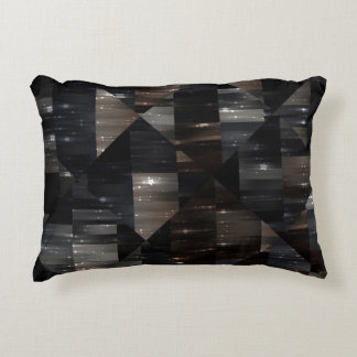 抽象芸術の背景灰色モザイクイラストレーション アクセントクッション