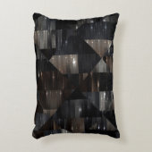 抽象芸術の背景灰色モザイクイラストレーション アクセントクッション (正面(垂直))