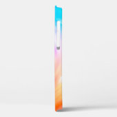 抽象芸術の背景輝かしい円の背景  Case-Mate iPhoneケース (裏面 / 左)