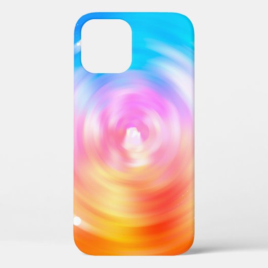 抽象芸術の背景輝かしい円の背景  Case-Mate iPhoneケース (裏面)