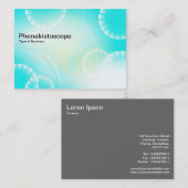 抽象芸術の背景02 名刺 (正面/裏面)