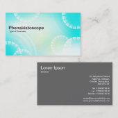 抽象芸術の背景02 名刺 (正面/裏面)