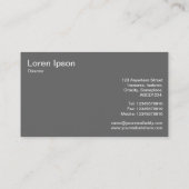 抽象芸術の背景02 名刺 (裏面)