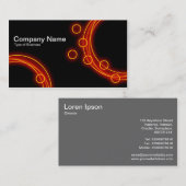 抽象芸術の背景03 名刺 (正面/裏面)