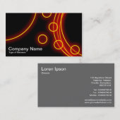 抽象芸術の背景04 名刺 (正面/裏面)