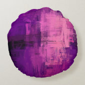 抽象芸術の背景2dイラストレーションデジタルバック ラウンドクッション (裏面)
