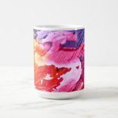 抽象芸術の背景 コーヒーマグカップ (中央)