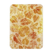 抽象芸術の背景，水色，葉 マグネット (縦)