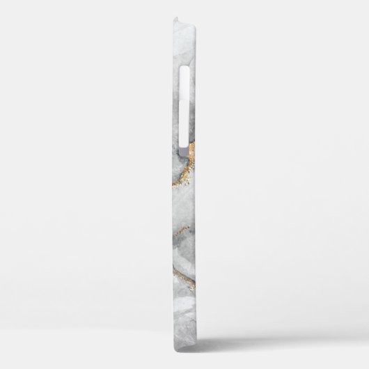 抽象芸術の背景、白のクリエイティブテクスチャ Case-Mate iPhoneケース (裏面 / 左)