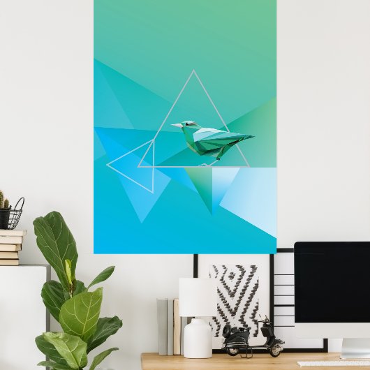 抽象芸術の自然 ポスター (ホームオフィス)