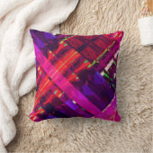 抽象芸術の色と図形 クッション (ブランケット)