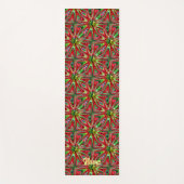 抽象芸術の色と形パーソナライズされた状 ヨガマット (正面)