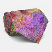 抽象芸術の色の渦巻き水色の外観絵を描 ネクタイ (ロール)