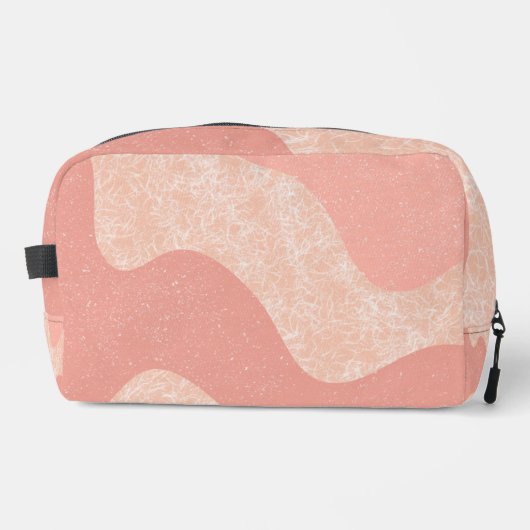 抽象芸術の色合いのピンクと桃 ドップキット (正面)