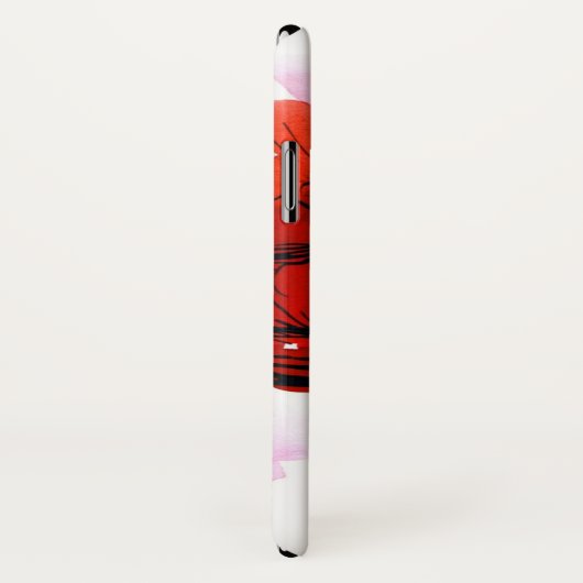 抽象芸術の色彩の鮮やかな花の背景2 Case-Mate iPhoneケース (裏面/右)