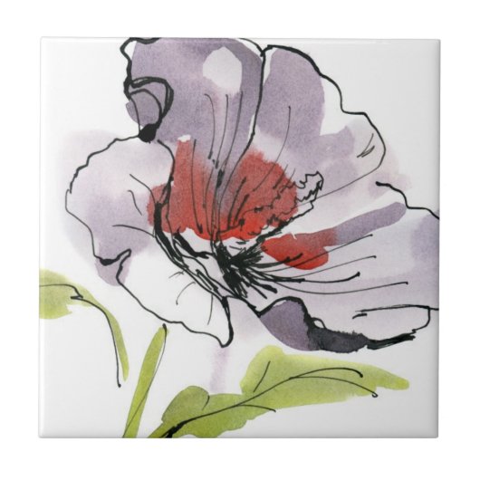 抽象芸術の色彩の鮮やかな花の背景3 タイル (正面)