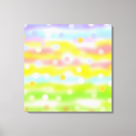 抽象芸術の色数々のの濃淡 キャンバスプリント (正面)