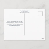 抽象芸術の色色彩の鮮やか形Boho写真 シーズンポストカード (裏面)