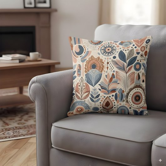 抽象芸術の色 クッション