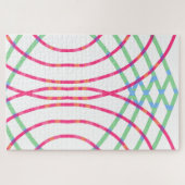 抽象芸術の色 ジグソーパズル (横)