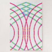 抽象芸術の色 ジグソーパズル (縦)