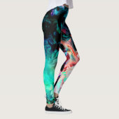 抽象芸術の色，美 レギンス (右)