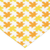 抽象芸術の花の模様（ハロウィンカラー） テーブルクロス (アングル)