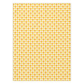 抽象芸術の花の模様（ハロウィンカラー） テーブルクロス (正面)