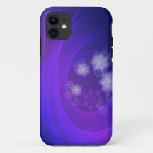 抽象芸術の花の背景（藍色）