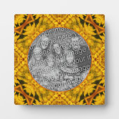 抽象芸術の花アート写真の追加 フォトプラーク (正面)