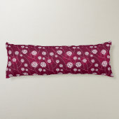 抽象芸術の花柄 ボディピロー (裏面)