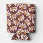 抽象芸術の花:パタ芸術的ーンデザイン。 缶クーラー (裏面)