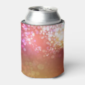 抽象芸術の華やかな輝きの背景 缶クーラー (缶正面)