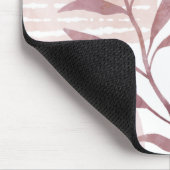 抽象芸術の落ち着き水色 マウスパッド (コーナー)