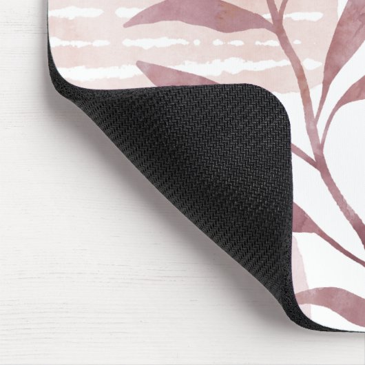 抽象芸術の落ち着き水色 マウスパッド (コーナー)