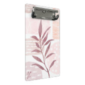 抽象芸術の落ち着き水色 ミニクリップボード (アングル)