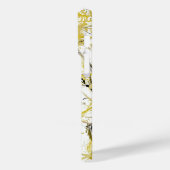 抽象芸術の落書き – マスタードとブラウン Case-Mate iPhoneケース (裏面 / 左)