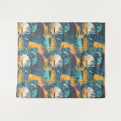 抽象芸術の葉柄タペストリー タペストリー (正面(横))