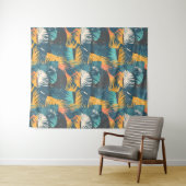 抽象芸術の葉柄タペストリー タペストリー (インサイチュ(横))