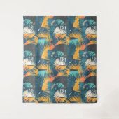 抽象芸術の葉柄タペストリー タペストリー (正面)