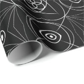 抽象芸術の視線 ラッピングペーパー (ロールコーナー)